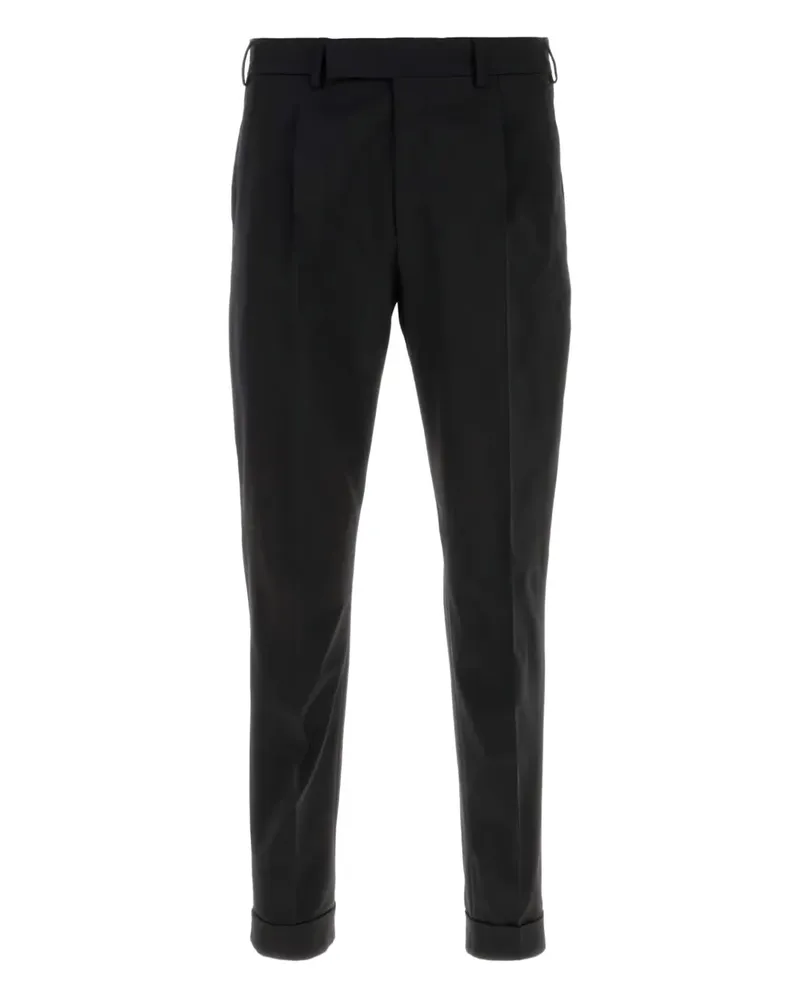PT TORINO Plissierte Hose - Schwarz Schwarz