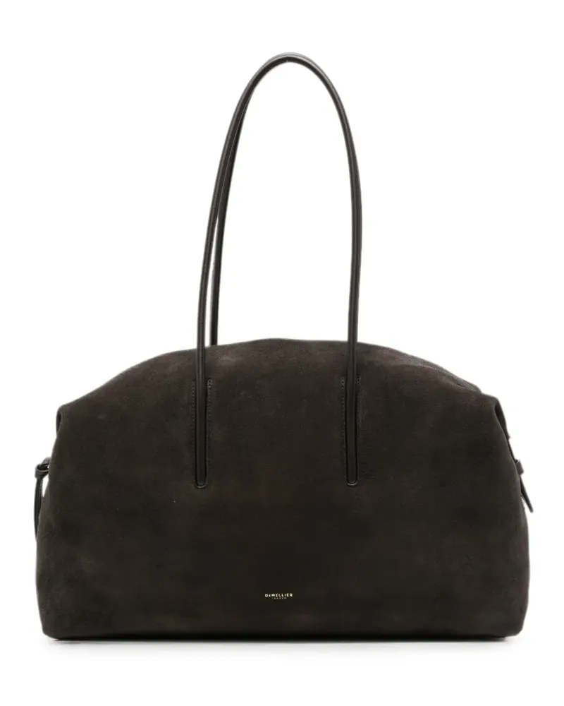 DeMELLIER Stockholm suede shoulder bag - Braun Braun