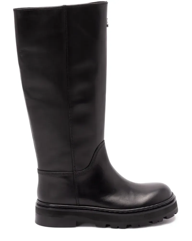 Patrizia Pepe Stiefel 50mm - Schwarz Schwarz