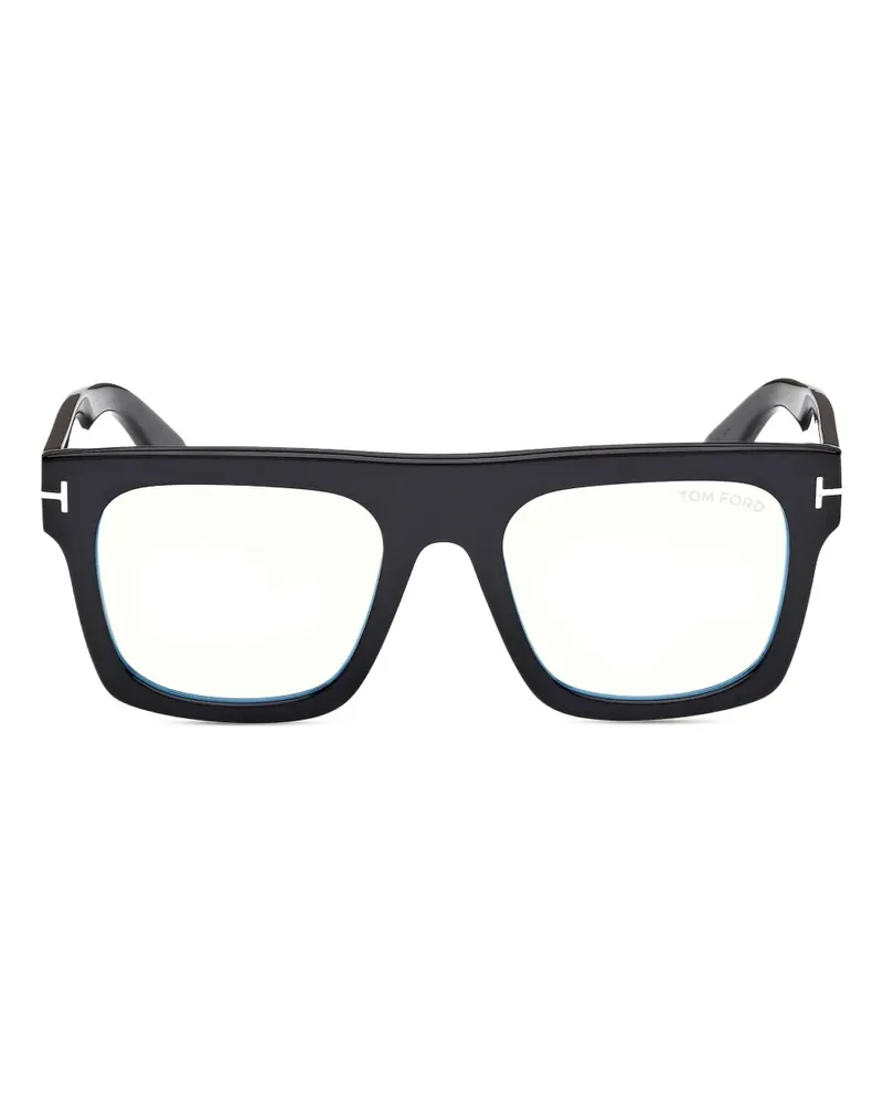 Tom Ford Clip-On-Sonnenbrille - Schwarz Schwarz