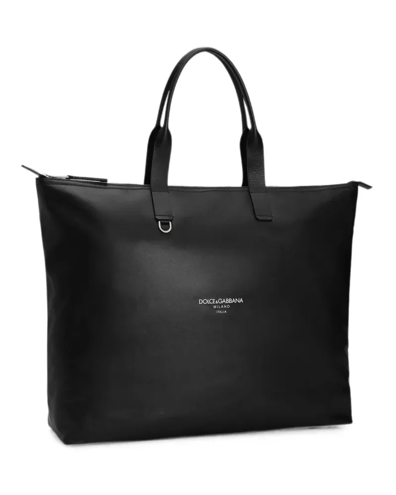 Dolce & Gabbana Großer Shopper - Schwarz Schwarz