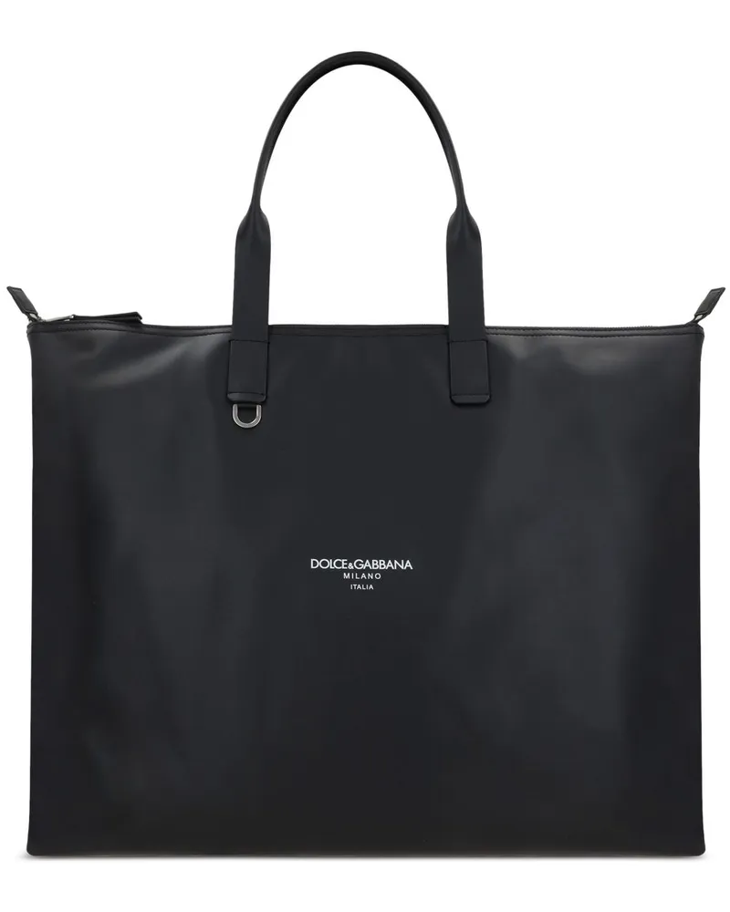 Dolce & Gabbana Großer Shopper - Schwarz Schwarz