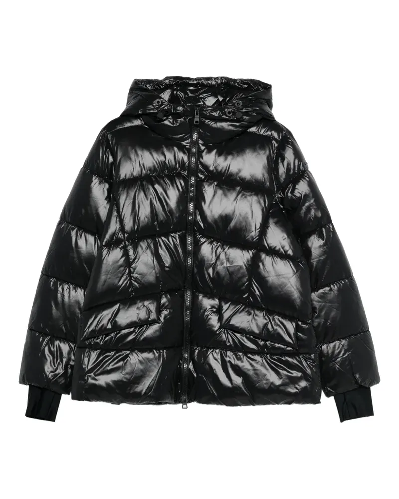 Geox Gesteppte Serilda Kapuzenjacke - Schwarz Schwarz