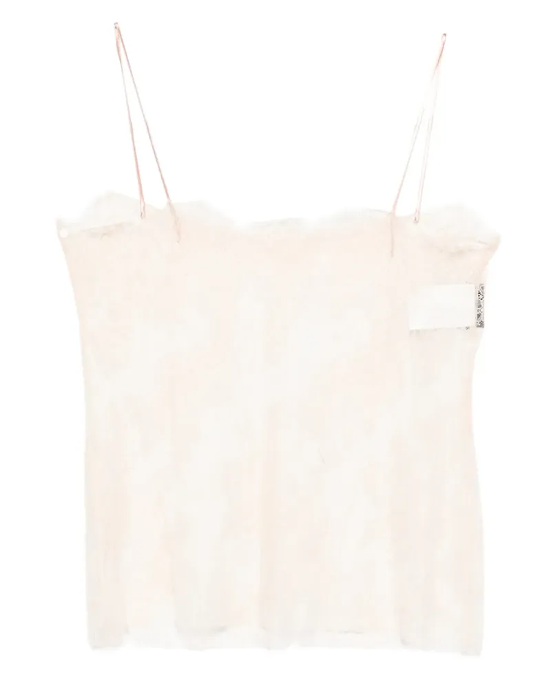 Alberta Ferretti lace top - Rosa Rosa