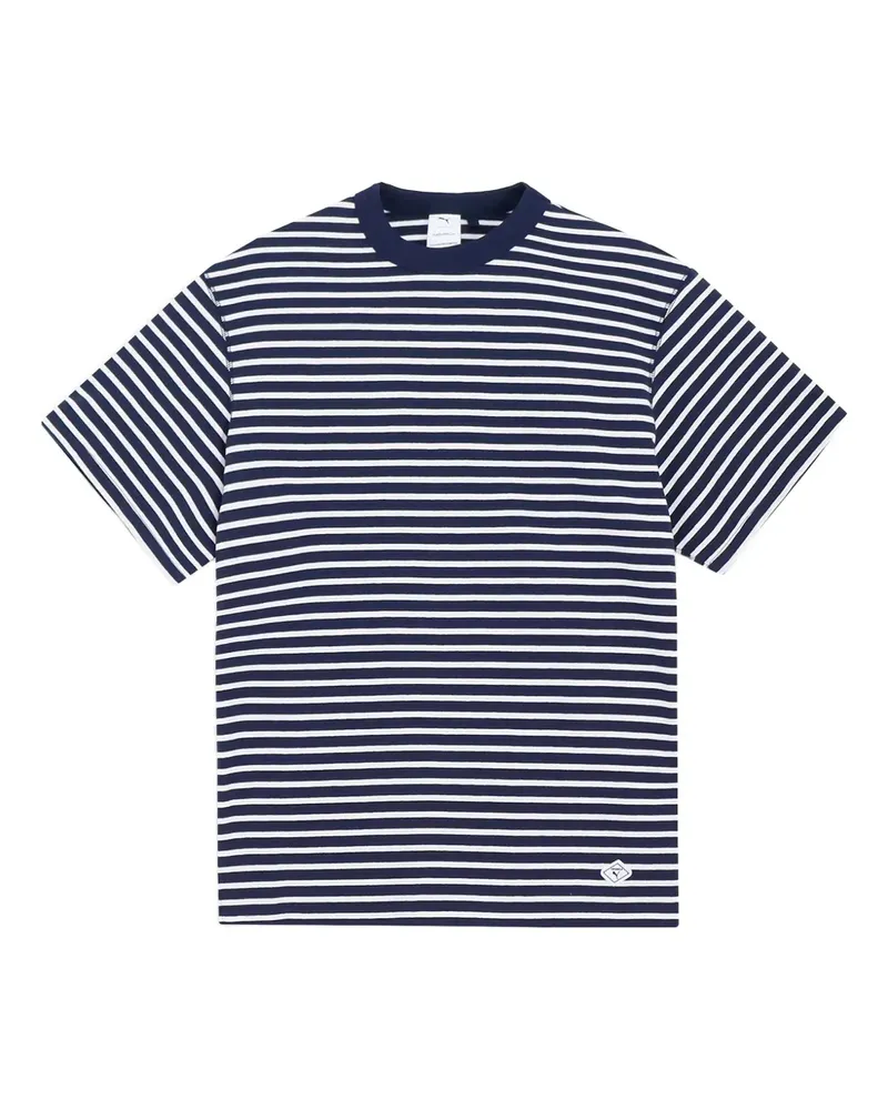 Puma x Nanamica striped T-shirt - Blau Blau