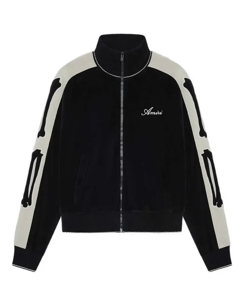 Amiri bone fitted wool jacket - Schwarz Schwarz