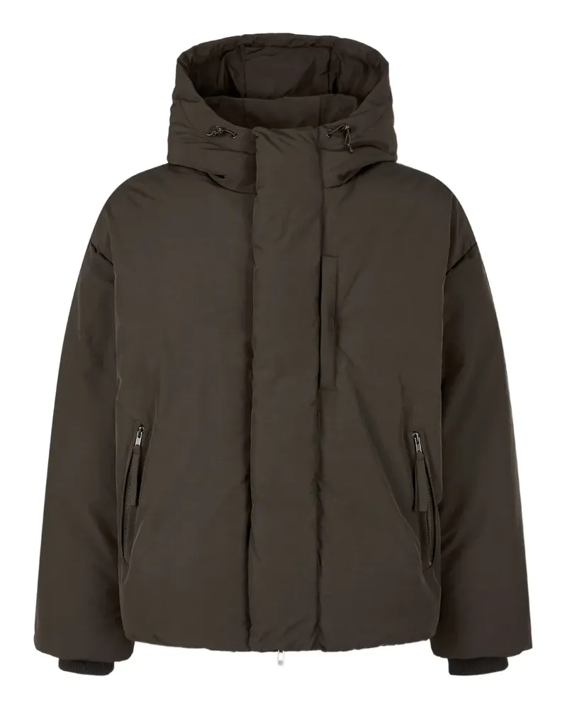 STUDIO TOMBOY hooded padded jacket - Braun Braun