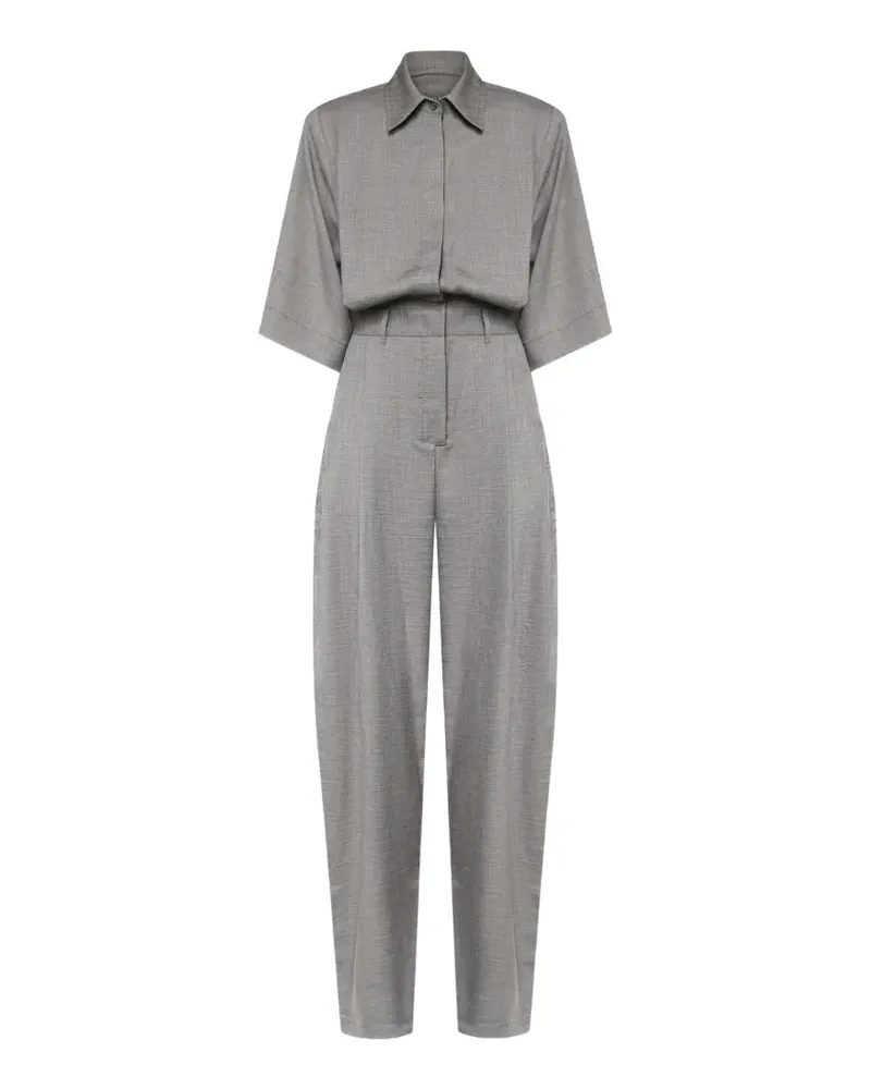 ANDAMANE short-sleeve jumpsuit - Grau Grau