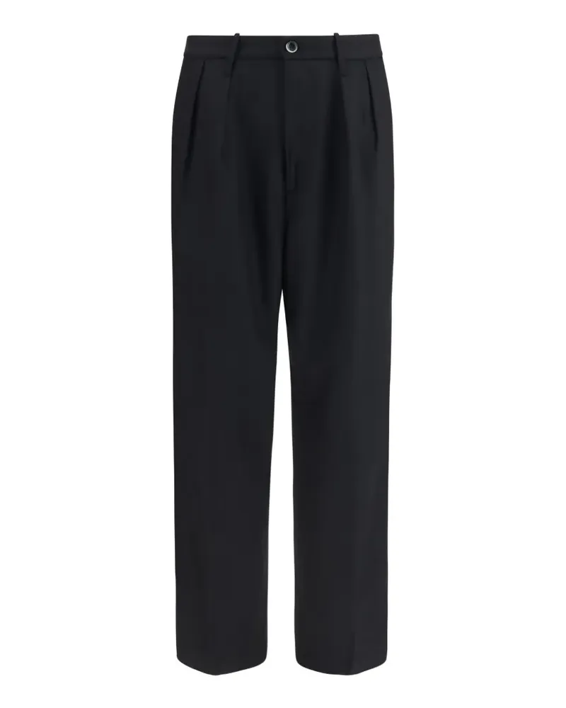 nine:inthe:morning Kai Baggy pleated trousers - Schwarz Schwarz