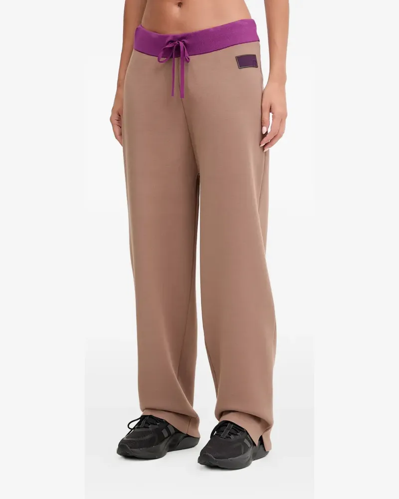 EA7 drawstring logo track pants - Braun Braun