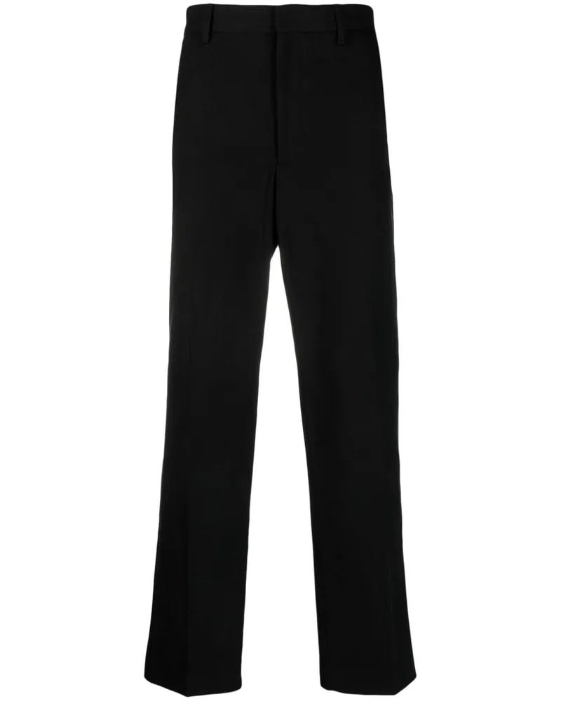 Acne Studios Klassische Straight-Leg-Hose - Schwarz Schwarz