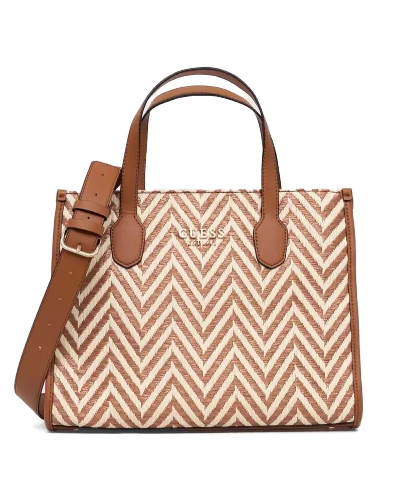 Guess Silvana Tote Bag - Braun Braun