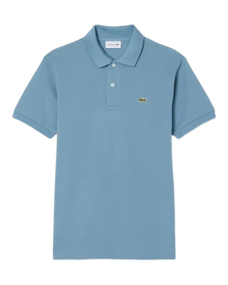 Lacoste Classic Fit Original Poloshirt mit Logo-Patch - Blau Blau