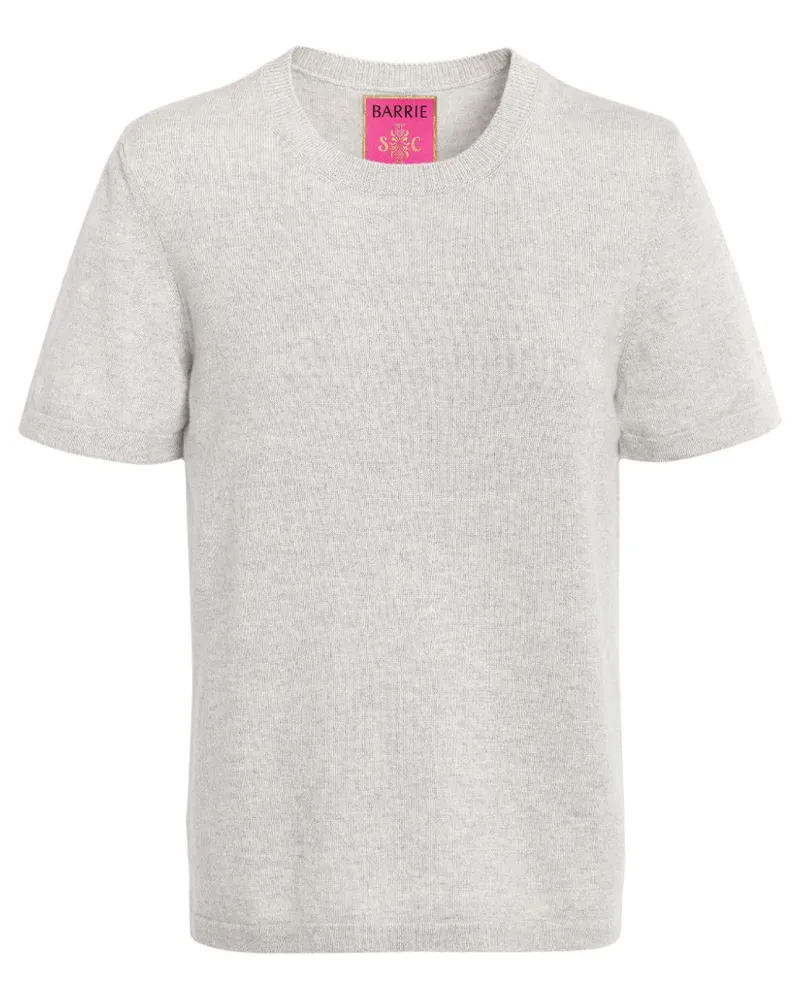Barrie Fein gestricktes T-Shirt - Grau Grau