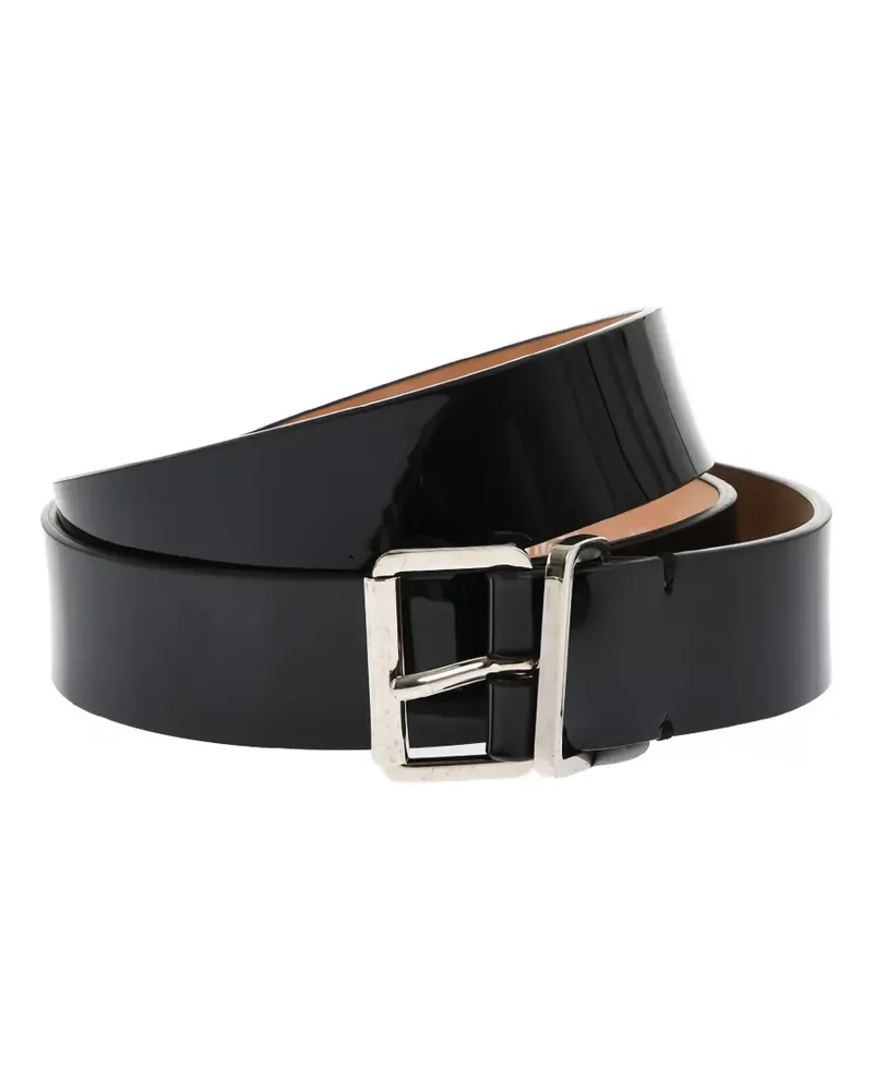 Dsquared2 polished buckle belt - Schwarz Schwarz