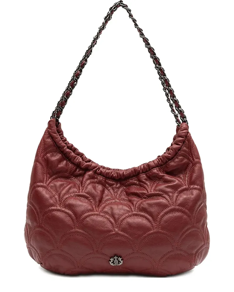 ISLA Gesteppte Schultertasche - Rot Rot