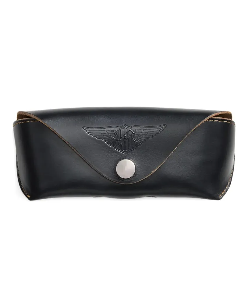 Ralph Lauren Sonnenbrillenetui mit Prägung - Schwarz Schwarz