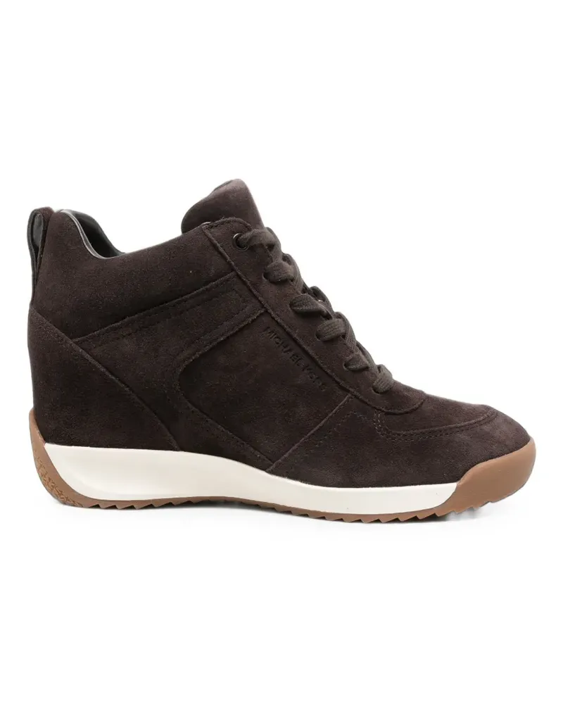 Michael Kors Nikko S2 wedge sneakers - Braun Braun