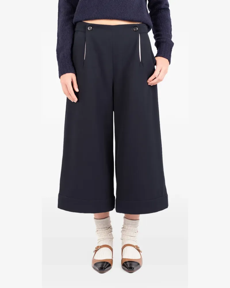 Société Anonyme Breton Cropped-Hose - Schwarz Schwarz
