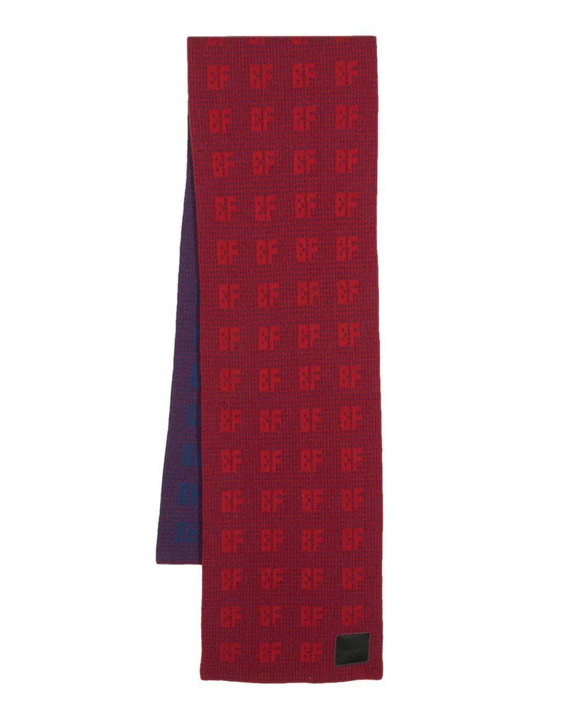by FAR Schal mit Jacquardmuster - Blau Blau