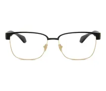 Brille mit eckigem Gestell - Schwarz
