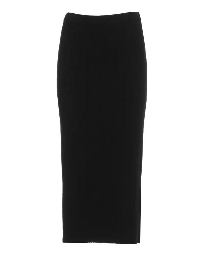 Antonelli Firenze Gerippter Rock - Schwarz Schwarz