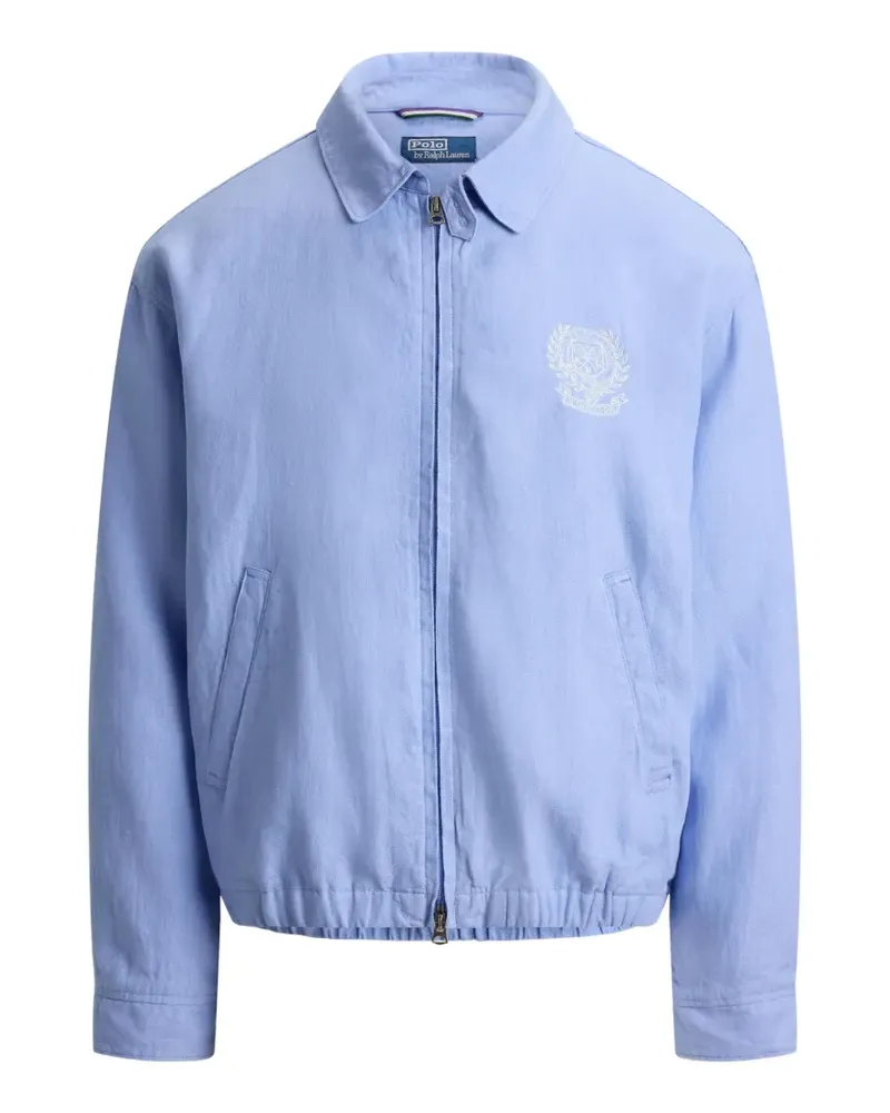 Ralph Lauren Wimbledon Bayport Jacke mit Stickerei - Blau Blau