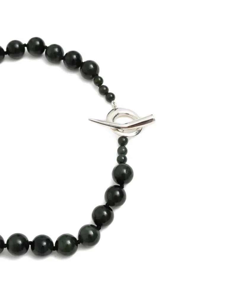Sophie Buhai sterling silver beaded necklace - Grün Grün