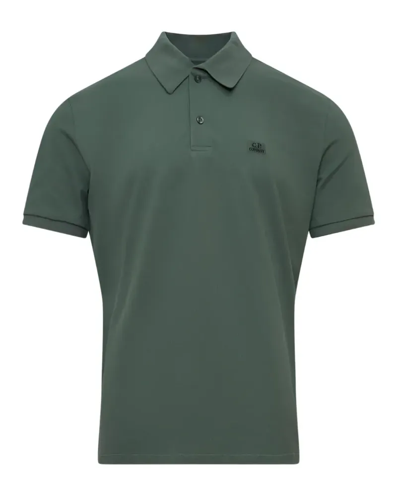 C.P. Company piqué polo shirt - Grün Grün