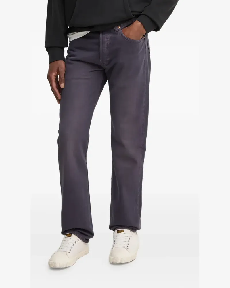Levi's 501 logo-patch jeans - Violett Violett