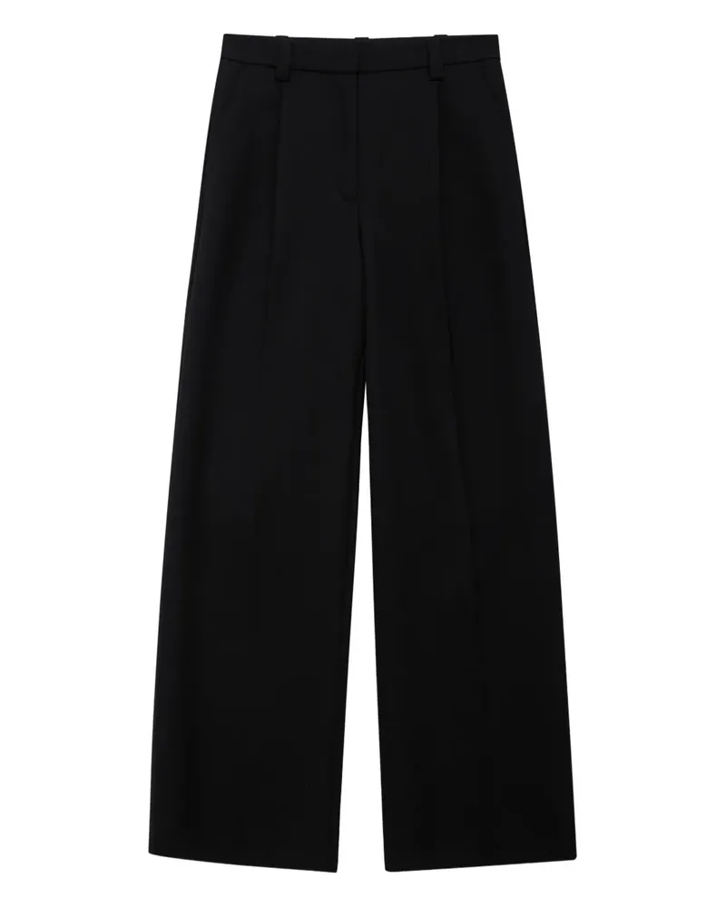 Anine Bing Plissierte Hose - Schwarz Schwarz