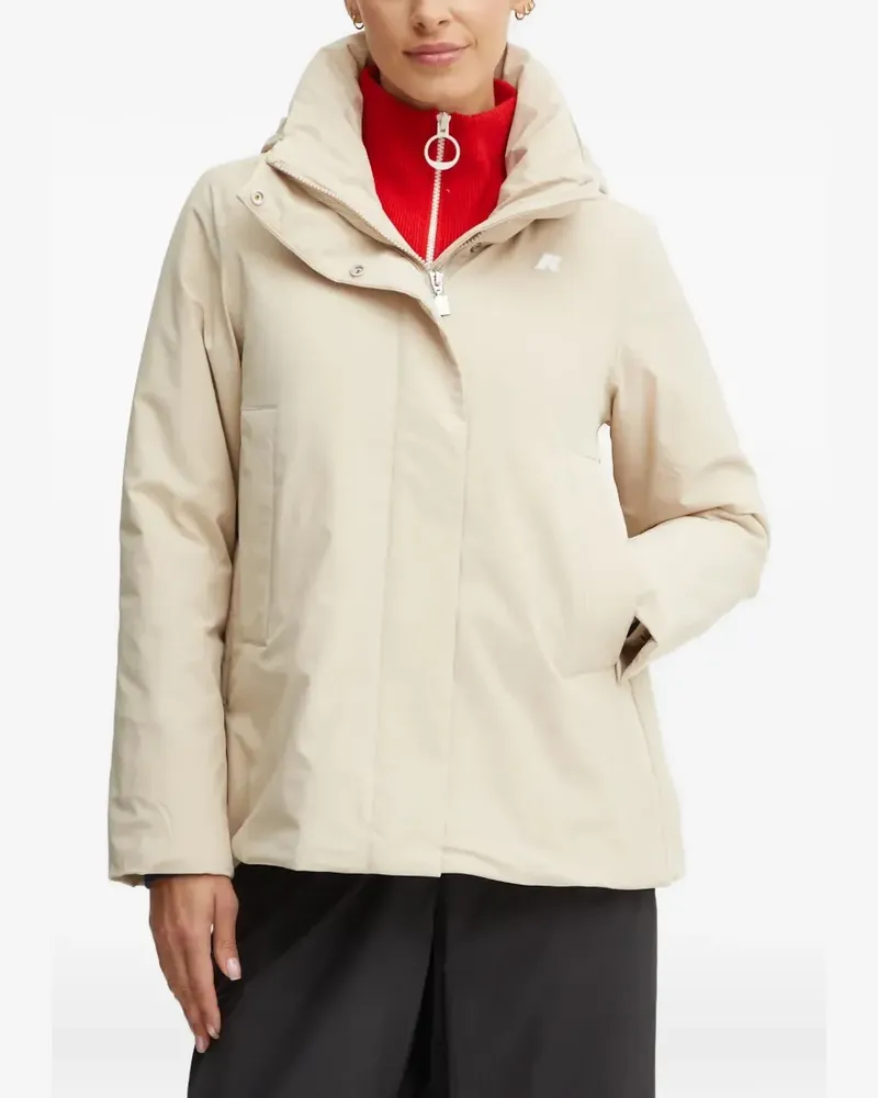 K-Way Marlette Kapuzenjacke - Nude Nude