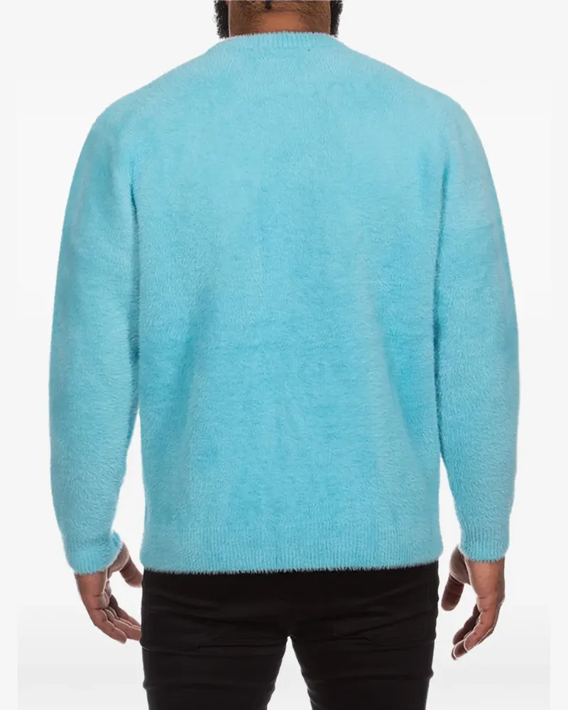 Billionaire Boys Club Flauschiger Pullover - Blau Blau