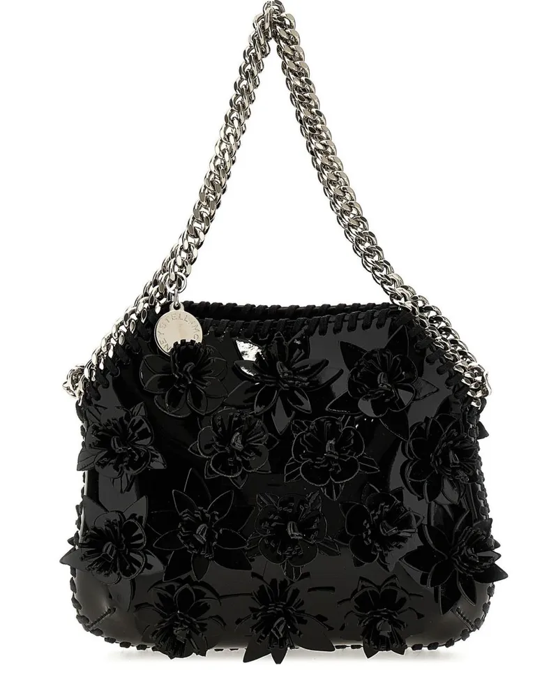 Stella McCartney Falabella Flower Tote Bag - Schwarz Schwarz