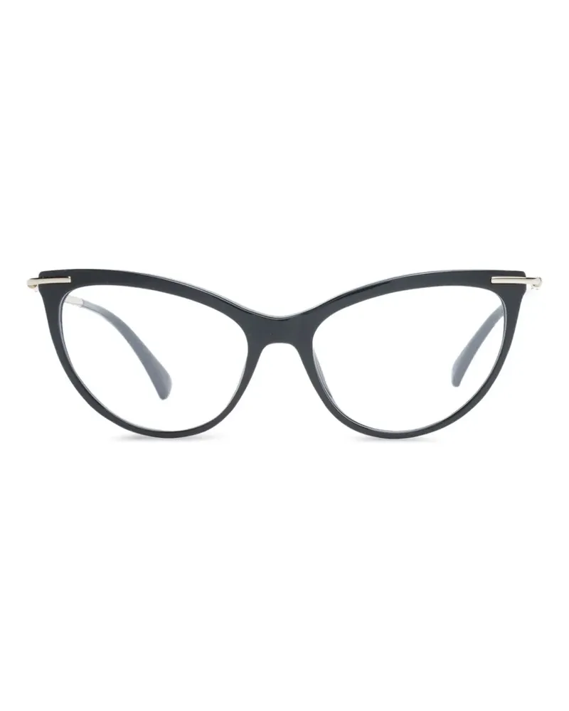 Max Mara Cat-Eye-Brille - Schwarz Schwarz