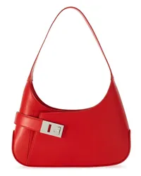 Ferragamo Klassische Hobo-Tasche Rot