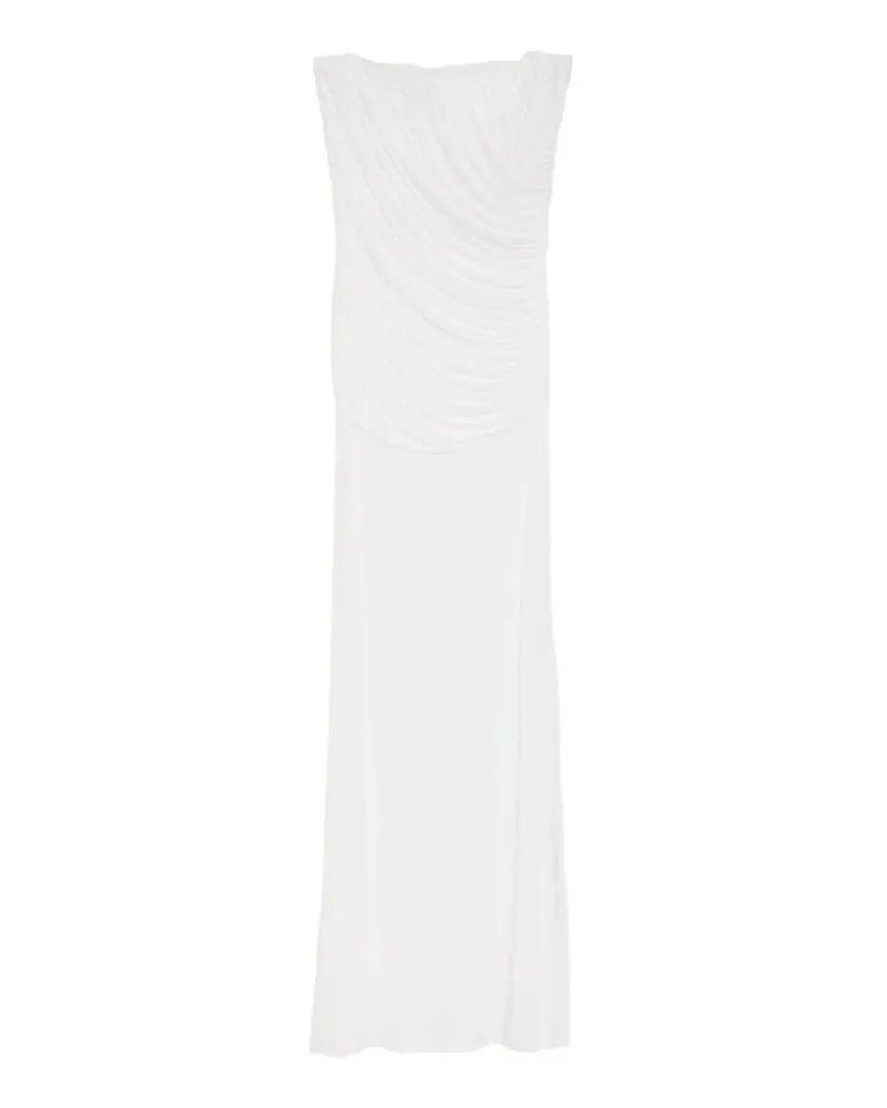 Alex Perry Schulterfreies Abendkleid - Weiß Weiß