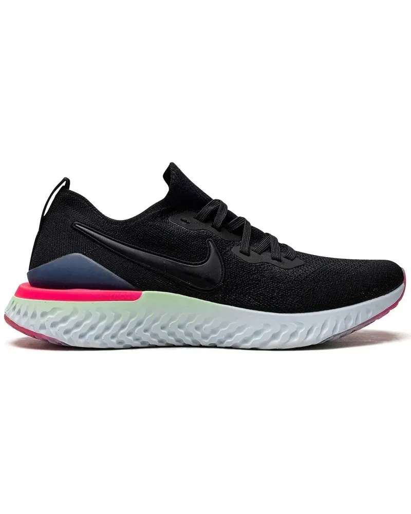 Nike Epic React Flyknit 2 Sneakers - Schwarz Schwarz