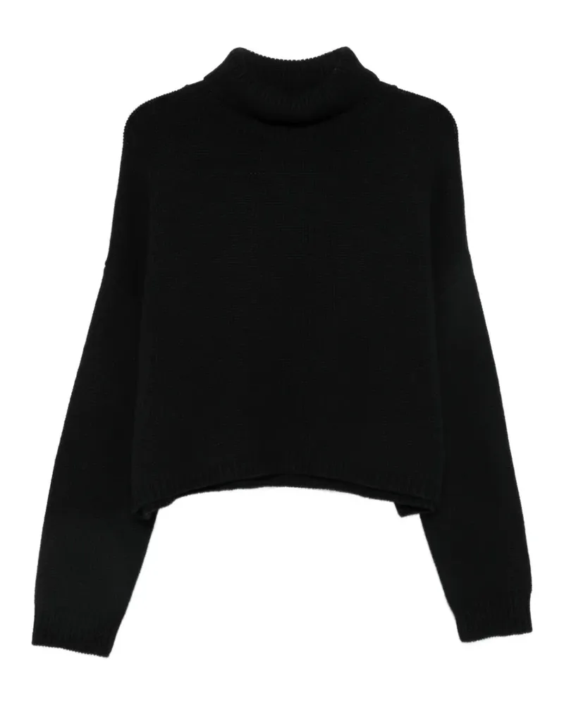 Lisa Yang Zerlina ribbed-knit roll-neck sweater - Schwarz Schwarz