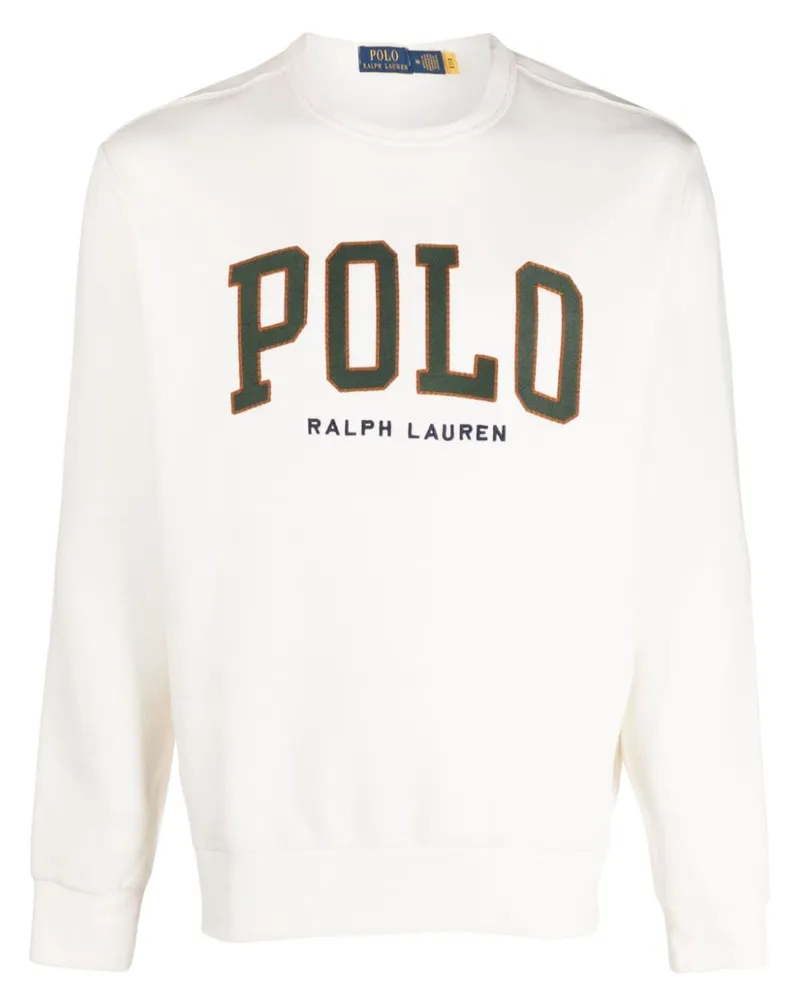 Ralph Lauren Sweatshirt mit Logo-Print Weiß