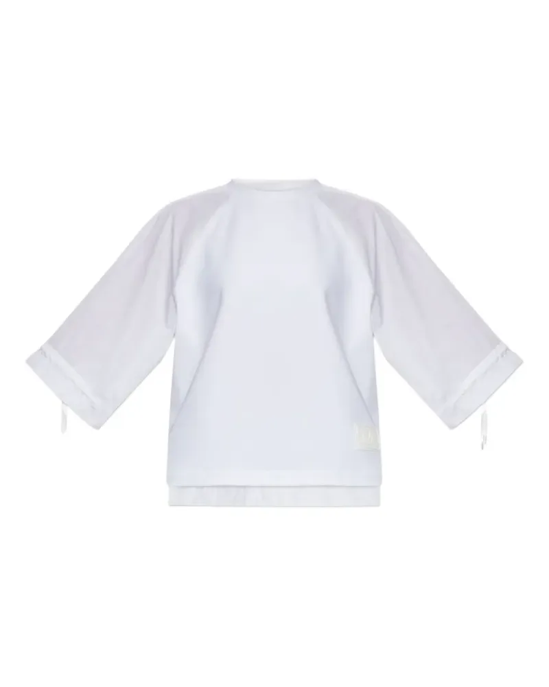 Max Mara cuff detail top - Weiß Weiß