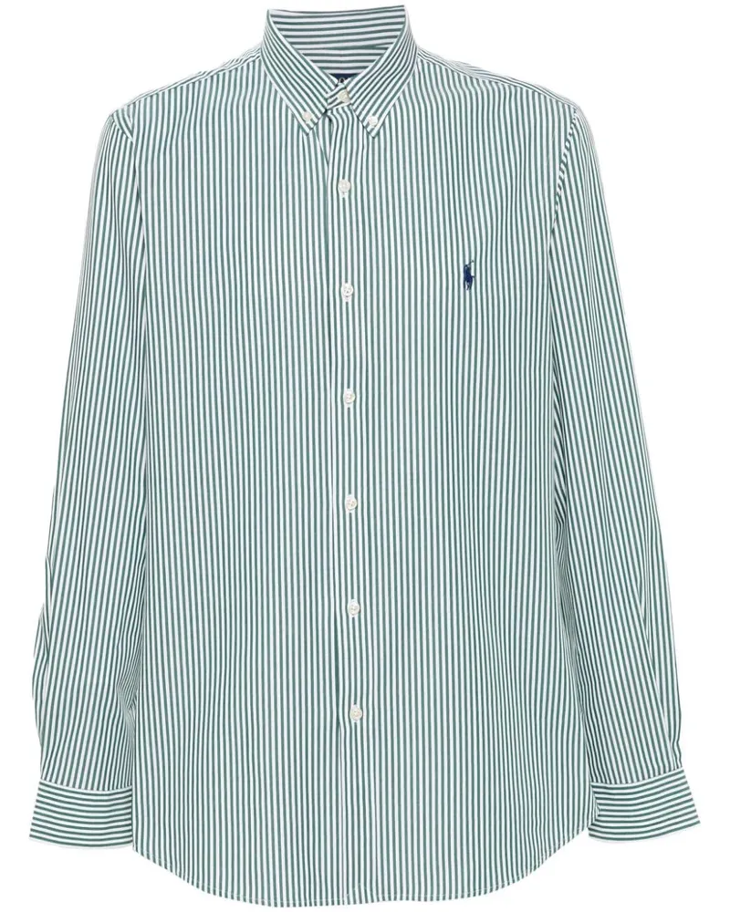 Ralph Lauren Hemd mit Polo Pony GrüN