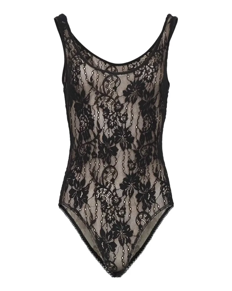 Zimmermann Body mit U-Ausschnitt - Schwarz Schwarz