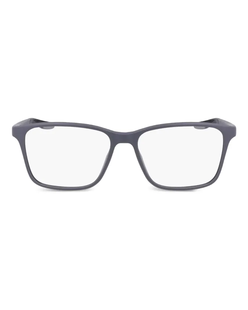 Nike 7117 Brille mit eckigem Gestell - Grau Grau