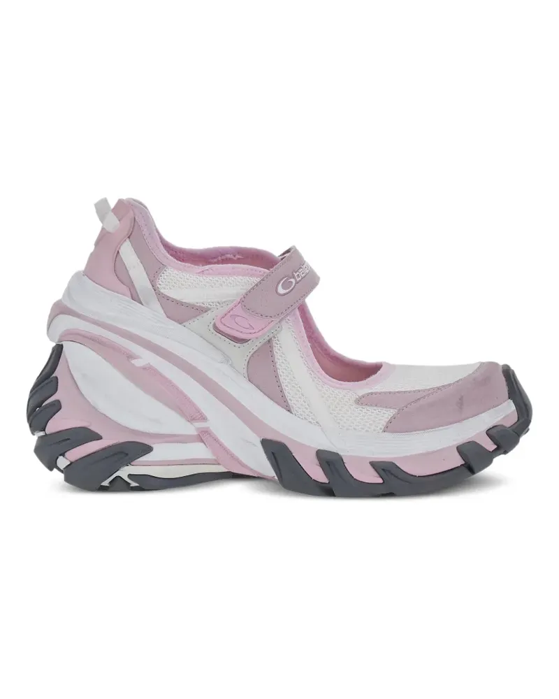 Balenciaga Hydra Mary Janes - Rosa Rosa