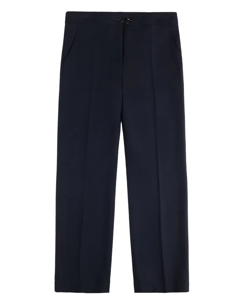 Fay hook straight trousers - Blau Blau