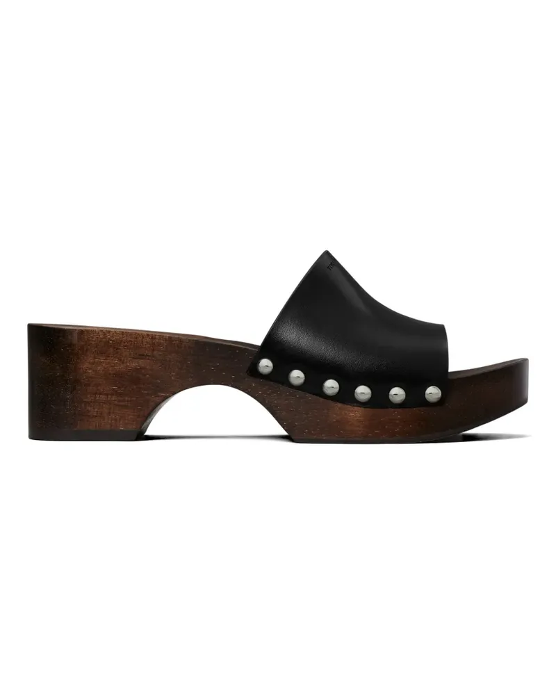 Tory Burch sandals clog 30mm - Schwarz Schwarz