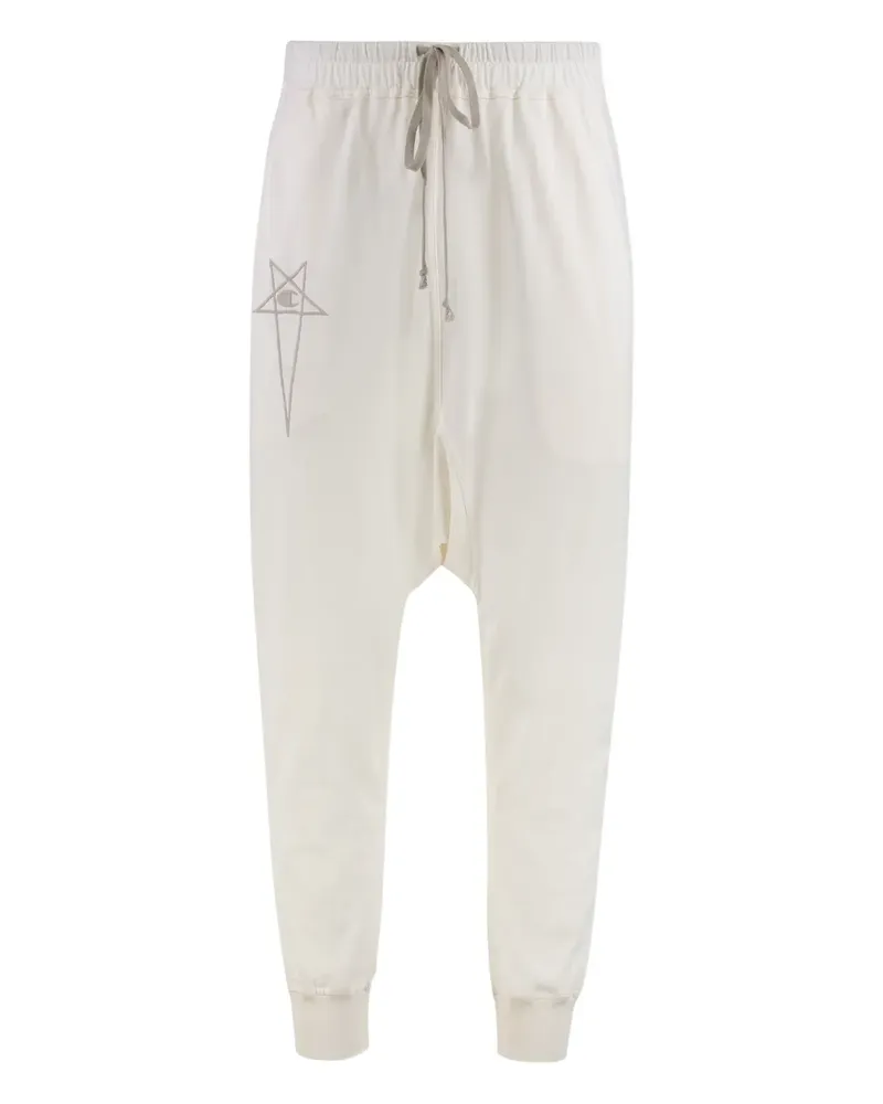 Rick Owens x Champion Edition Hose mit Kordelzug - Weiß Weiß