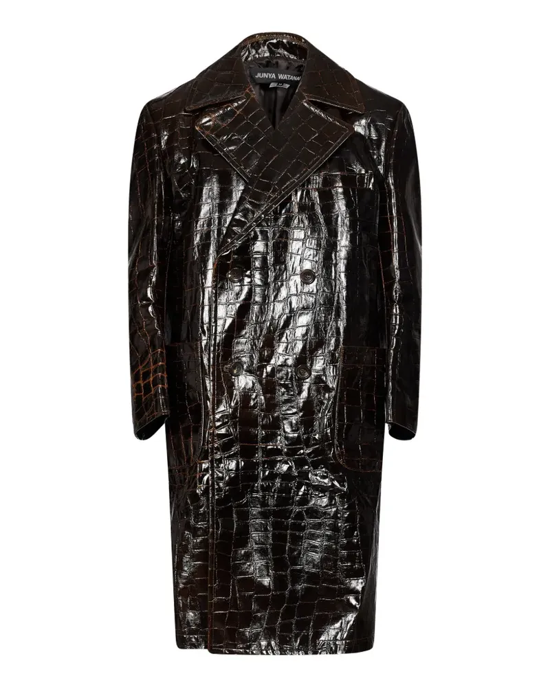 Junya Watanabe Doppelreihiger Blazer - Braun Braun