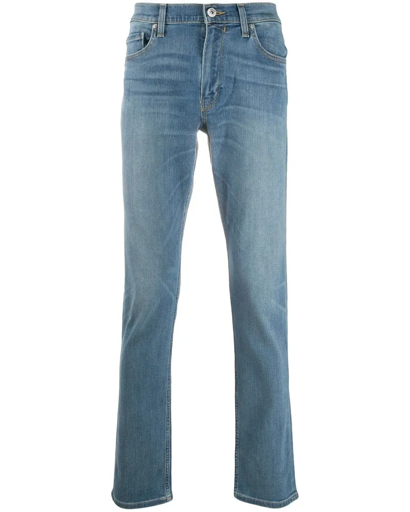 Paige Schmale Jeans - Blau Blau